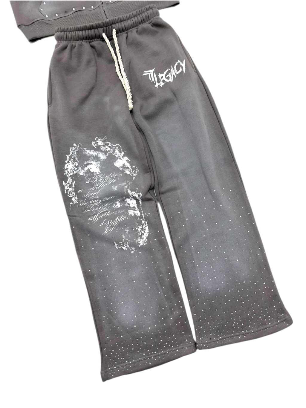 Grey rhinestone sets