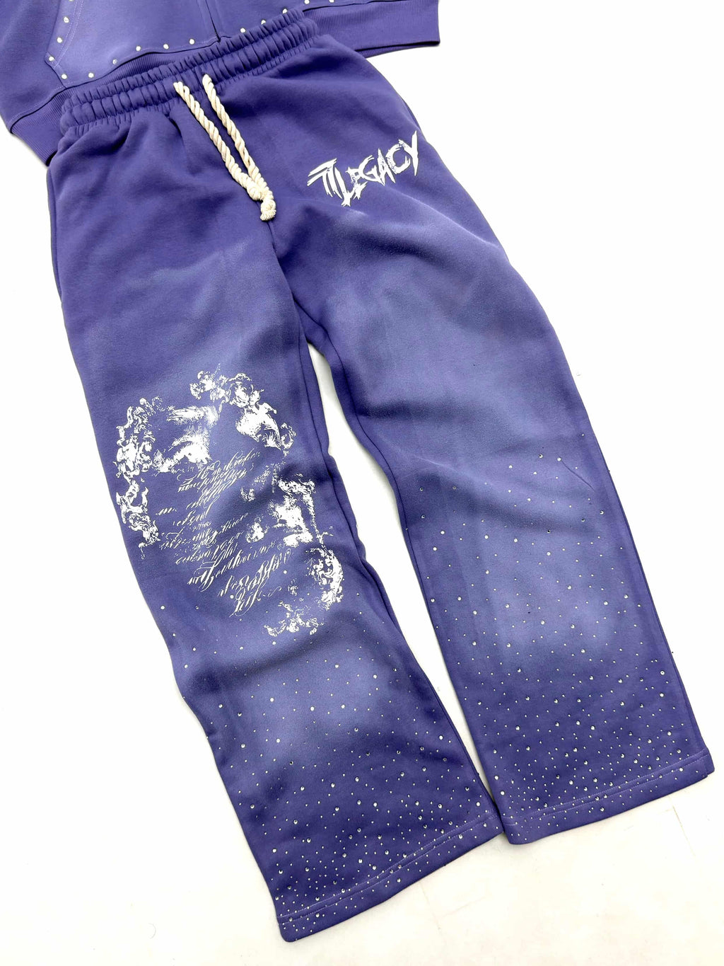 Purple rhinestone sets