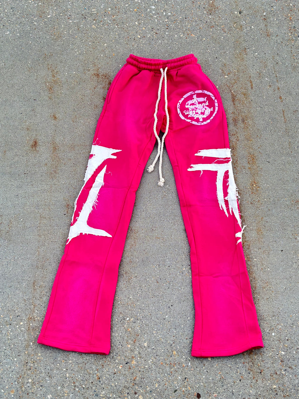 Pink sweats