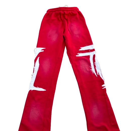Red sweats
